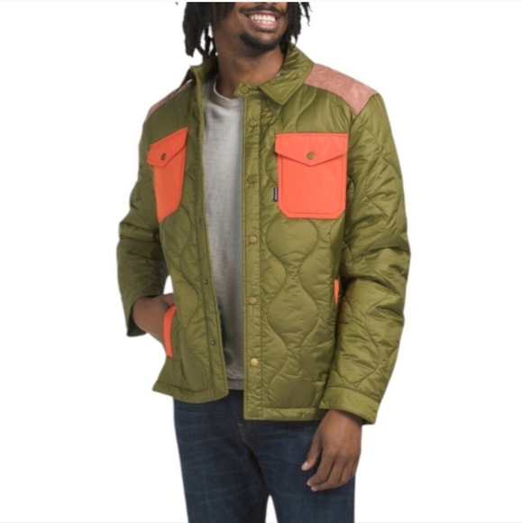 Scotch & Soda Other - 🔸️SCOTCH & SODA🔸️ Ivik Padded Moss Jacket With Contrast Detailing